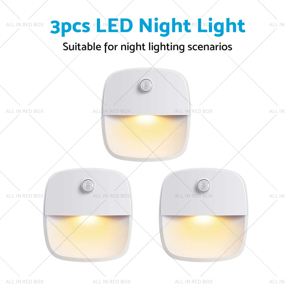 LED Bewegungsmelder Licht – 3er Set